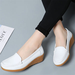 Casual Fashion Extra Soft Leather Women Loafers