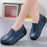 Casual Sport Style Cow Leather Extra Breathable Women Loafers