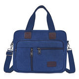 Men's Large Capacity Multifunctional Canvas Business Handbag