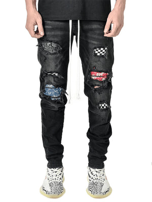 Men's Slim Fit Hip-Hop Street Demin Pants