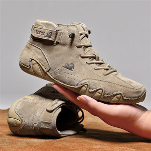 Male Lightweight Wearproof High-top Casual Shoes