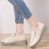 Casual Extra Breathable Soft PU Leather Women Loafers