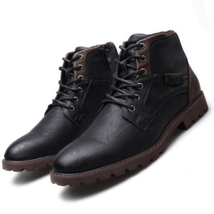 Men's Vintage Plus Size Outdoor Desert Martin Boots