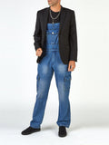 Fashionable Retro Blue Hard-wearing Denim Long Pants