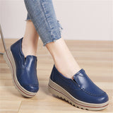 Casual Extra Breathable Soft PU Leather Women Loafers