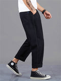 Fashion Men Straight-Leg Loose Casual Long Harem Pants