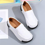 Casual Sport Style Cow Leather Extra Breathable Women Loafers