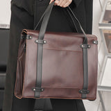 Male Vintage High Capacity Casual Office Travel Handbag