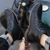 New Casual Simple Style Outdoor Ankle Boots For Men