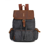 Canvas Design Unique Simple Style Backpack For Women