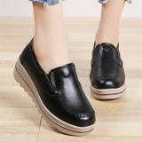 Casual Extra Breathable Soft PU Leather Women Loafers