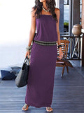 Casual Vintage Bohemia Maxi Dress