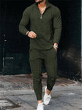 Fashion Men's Long Sleeve Pullover T-Shirts Outfits