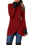 Women's Autumn Fashion Single Breasted Jacket Coat