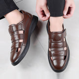 Male Trendy Chic Leisure Hollow Out Sandals