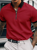 Unconventional High-class Nice Solid Men's Polo Shirts