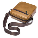 Simple Retro Leather Casual Solid Color Shoulder Bag Crossbody Bag