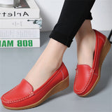 Casual Fashion Extra Soft Leather Women Loafers