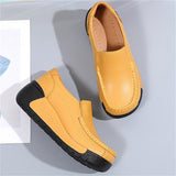 Casual Sport Style Cow Leather Extra Breathable Women Loafers