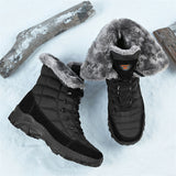 Men's Winter Waterproof Extra Warm Hiking Snow Boots