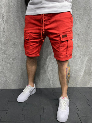 Men’s Summer Quick Dry Multi Pockets Loose Sports Shorts