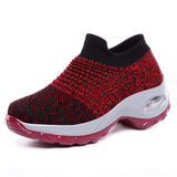 Women's Ultra Cozy Thick Sole Lightweight Slip on Sneaker Shoes