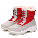 Women's Winter Extra Warm Waterproof Ankle Snow Boots