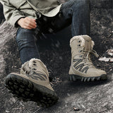 Men's Outdoor Sport Thick Sole Non-Slip Warm Plush Snow Boots