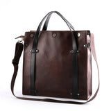 Male Vintage High Capacity Casual Office Travel Handbag