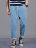 Fashion Men Straight-Leg Loose Casual Long Harem Pants