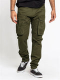 Spring Autumn Trendy Multi-pocket Men's Cargo Trousers