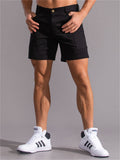 Men's Fashion Summer Button Pockets Stretchy Cargo Shorts