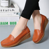 Casual Fashion Extra Soft Leather Women Loafers