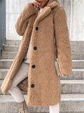 Plush Warm Thickening Winter Oversized Coats For Ladies