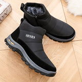 Men's Casual Comfy Round Toe Warm Winter Boots