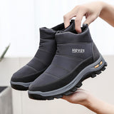 Men's Casual Comfy Round Toe Warm Winter Boots