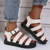 Women's Soft Comfy Buckle Up Casual Beach Sandals