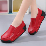 Casual Sport Style Cow Leather Extra Breathable Women Loafers