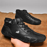 Male Lightweight Wearproof High-top Casual Shoes