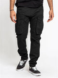 Spring Autumn Trendy Multi-pocket Men's Cargo Trousers