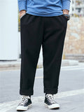 Men's Casual Style Extra Loose Oversized Harem Pants Denim Jeans for Autumn