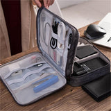 Large-Capacity Three-Layer Digital Bag Multi-Function Travel Portable Storage Bag