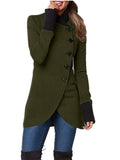 Women's Autumn Fashion Single Breasted Jacket Coat