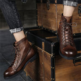 Men's Vintage London Style Fashion Martin Boots