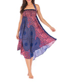 Casual Printed 2-Way Beach Swing Skirts