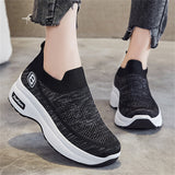 Lady Sport Style Extra Breathable Mesh Thicken Outsole Sneakers Loafers