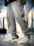 Men's Cool Casual Side Button Up Sports Sweatpants