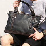 Stylish High Quality Durable PU Leather Handbags for Men