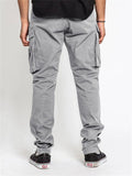 Spring Autumn Trendy Multi-pocket Men's Cargo Trousers