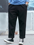 Men's Casual Style Extra Loose Oversized Harem Pants Denim Jeans for Autumn